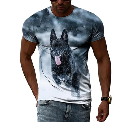 the BEST FRIEND - Dog Fashion Graphic T-Shirts for Men