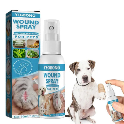 the WOUND SPRAY - 30ml Pets Anti-Itch and Itch Relief Spray