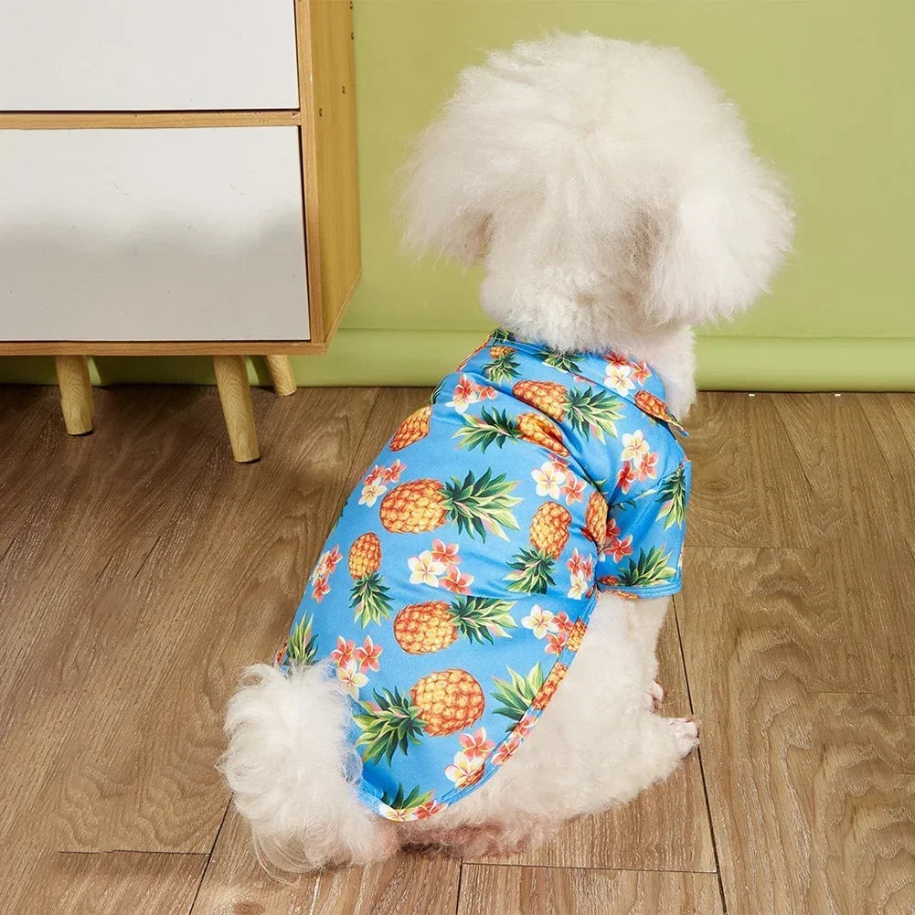 the ALOHA SHIRTS - Summer Cool Beach Hawaiian Style Dog & Cat Shirts