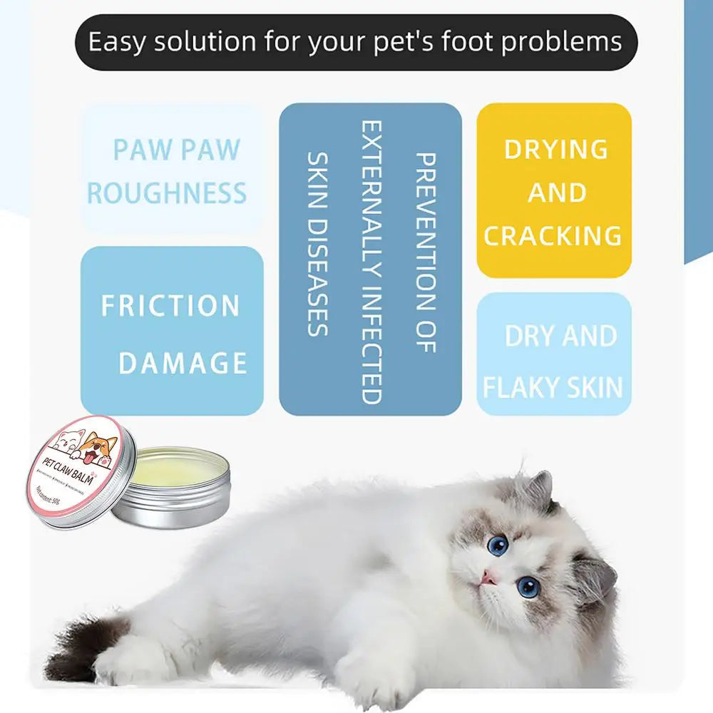 the PAW SOOTHER - Paw Balm Dog/Cat Paw Feet 50g Soothing Cream