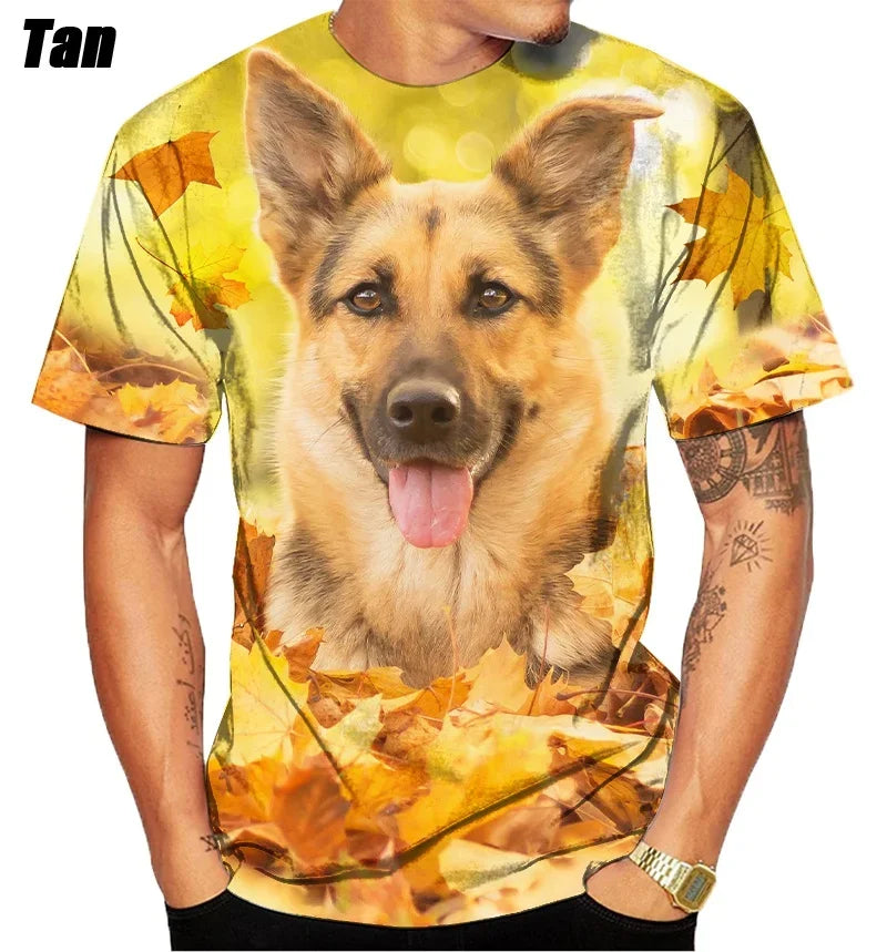 the GOOD SHEPARD - German Shepherd Dog T-Shirts for Men