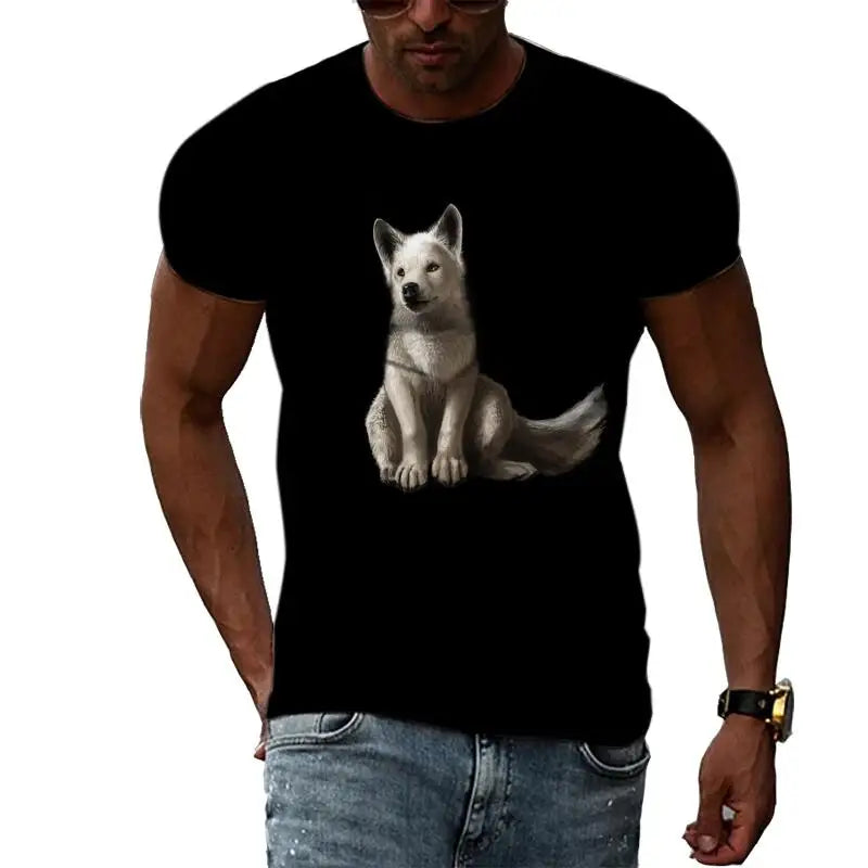 the BEST FRIEND - Dog Fashion Graphic T-Shirts for Men