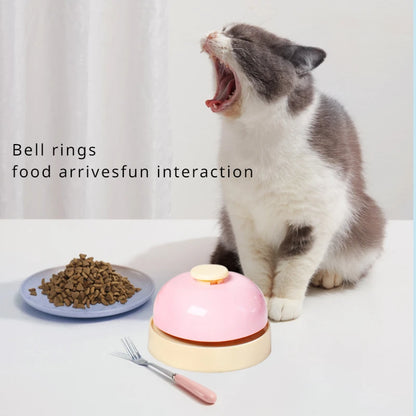 the DINNER BELL - 1pc Pet Bell Dinner Trainer Sounds