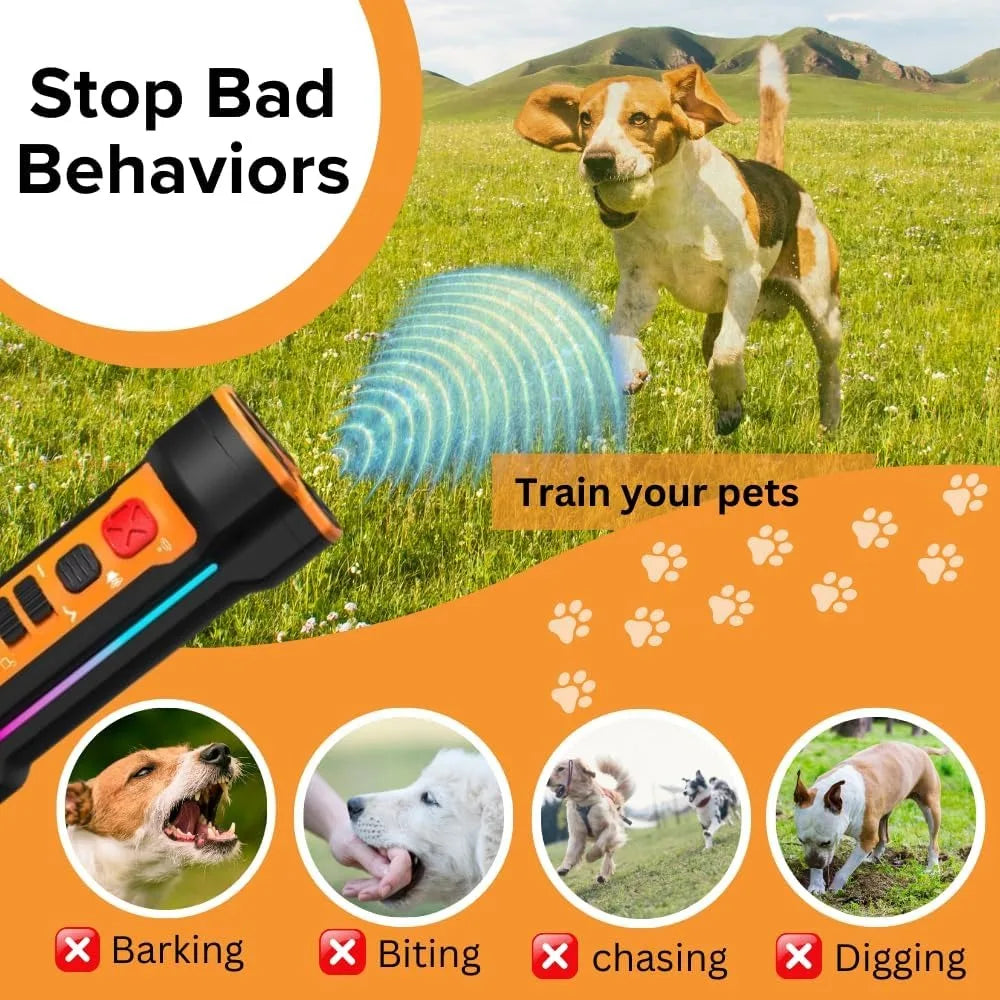 the ANTI-BARK - Dog Bark Deterrent Devices Enhanced Ultrasonic Anti Bark Device