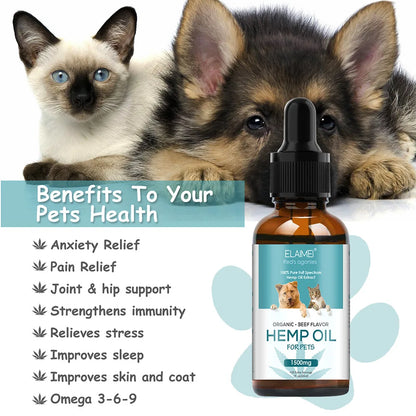 the HEMP OIL - Dog Hair Knotting, Soft Care, Body Care, Hemp Seed Essential Oil