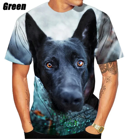 the GOOD SHEPARD - German Shepherd Dog T-Shirts for Men