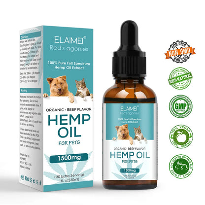 the HEMP OIL - Dog Hair Knotting, Soft Care, Body Care, Hemp Seed Essential Oil