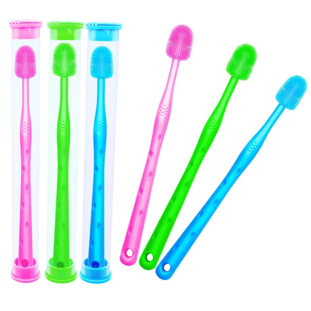 the DOGGIE TOOTHBRUSH - High Quality Safe and Durable Dog Toothbrush