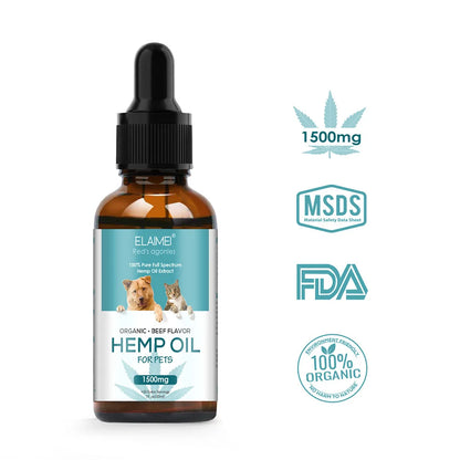 the HEMP OIL - Dog Hair Knotting, Soft Care, Body Care, Hemp Seed Essential Oil