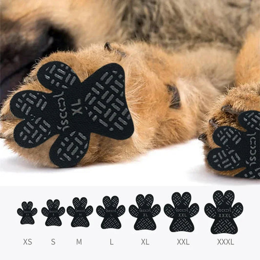 the PAW PADS - 4pc Dog Anti-Slip Paw Grip Traction Pads