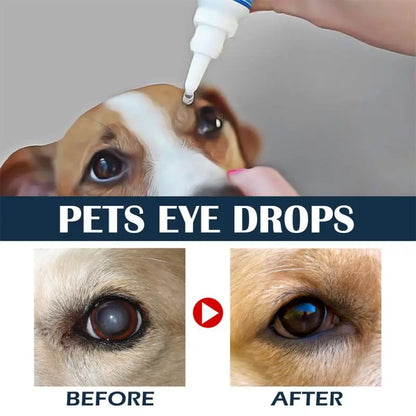 the GENTLE TEARS - 10ml Pet Eye Drops to Remove Tear Marks