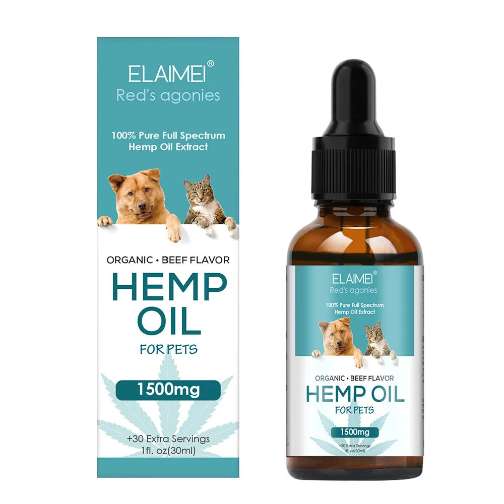 the HEMP OIL - Dog Hair Knotting, Soft Care, Body Care, Hemp Seed Essential Oil