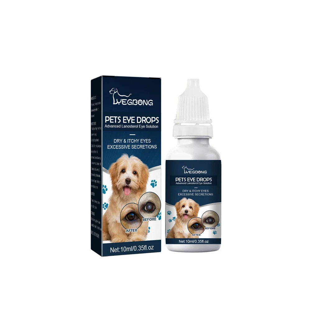 the GENTLE TEARS - 10ml Pet Eye Drops to Remove Tear Marks