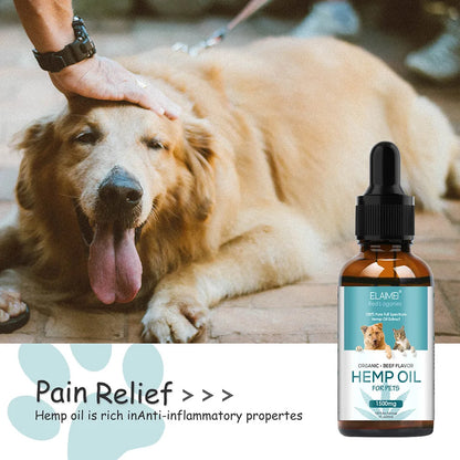 the HEMP OIL - Dog Hair Knotting, Soft Care, Body Care, Hemp Seed Essential Oil