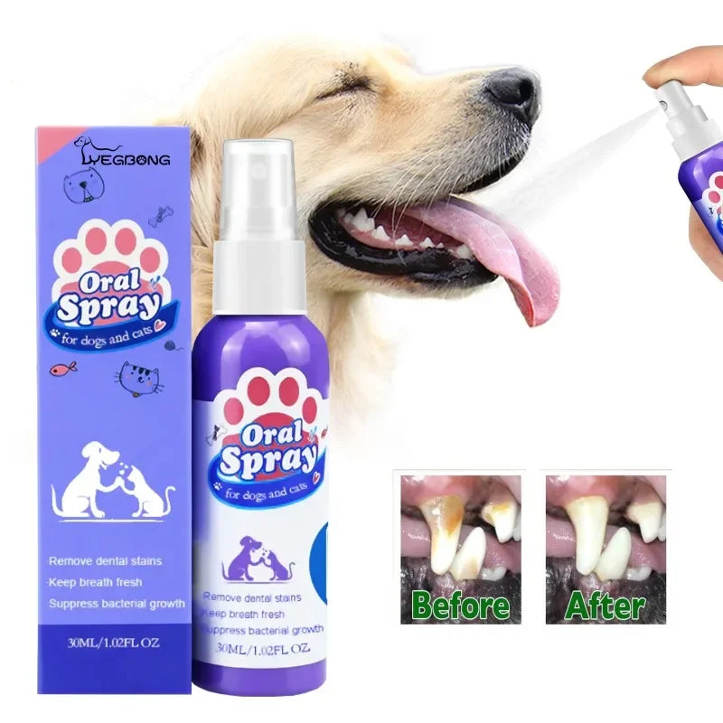 the ORAL SPRAY - Pet Teeth Cleaning Spray