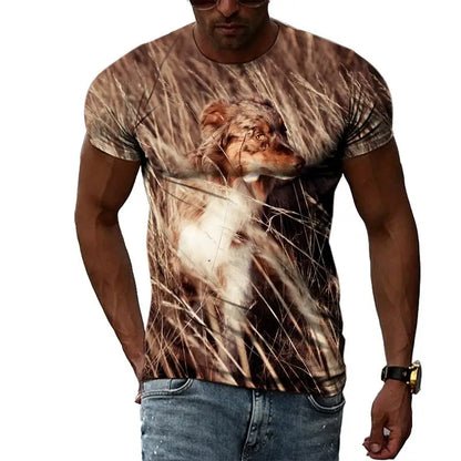 the BEST FRIEND - Dog Fashion Graphic T-Shirts for Men