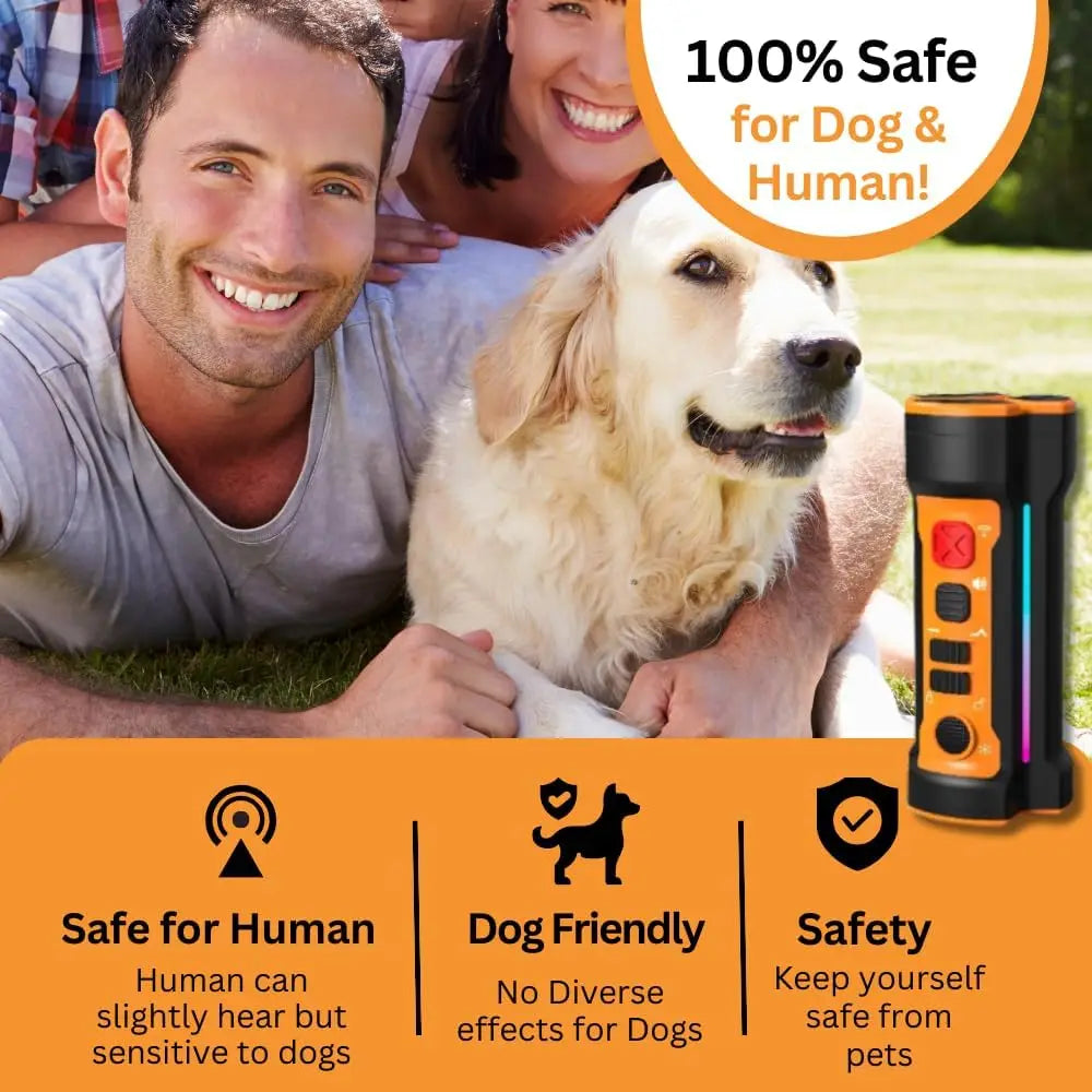 the ANTI-BARK - Dog Bark Deterrent Devices Enhanced Ultrasonic Anti Bark Device