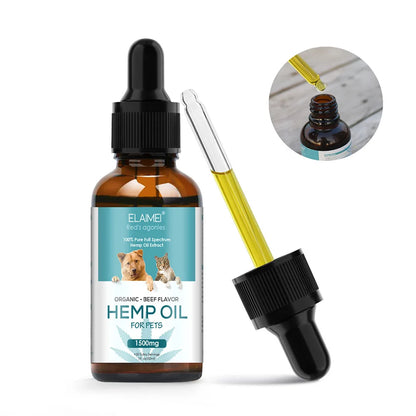 the HEMP OIL - Dog Hair Knotting, Soft Care, Body Care, Hemp Seed Essential Oil