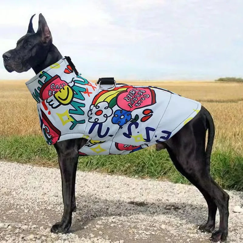 the FULL METAL JACKET DAWG - Fashion Big Dog Waterproof Jacket