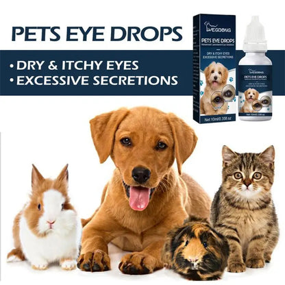 the GENTLE TEARS - 10ml Pet Eye Drops to Remove Tear Marks